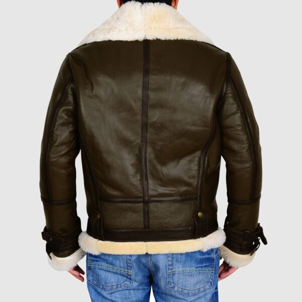 B3-Bomber Shearling Leather Jacket