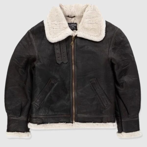 MILITARY SURPLUS B-3 SHEARLING FLIGHT JACKET