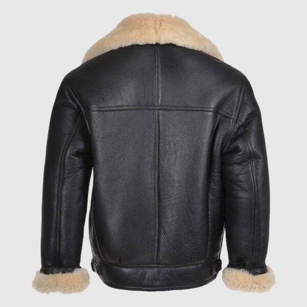 Aviator Pilot Real Shearling Sheepskin Leather Jacket