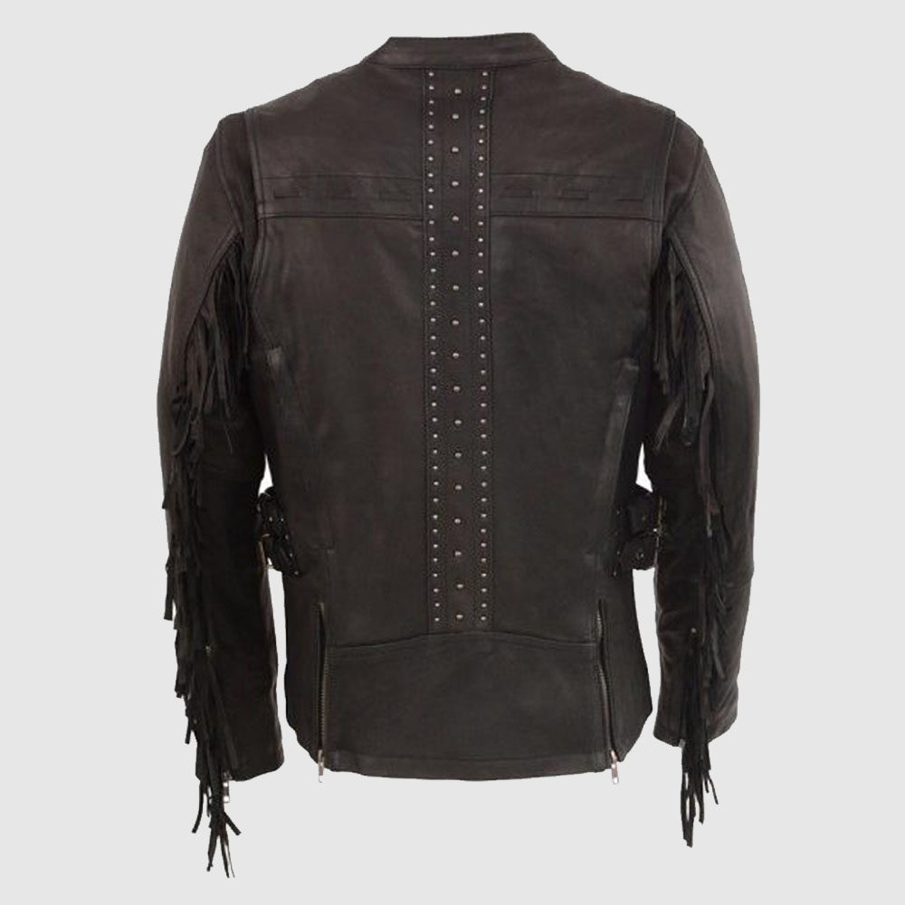 Scuba Cycle Style Fashion Leather Jacket