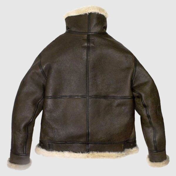 USA Mens B-3 Sheepskin Bomber Jacket