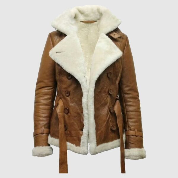 women best shearling leather jacket