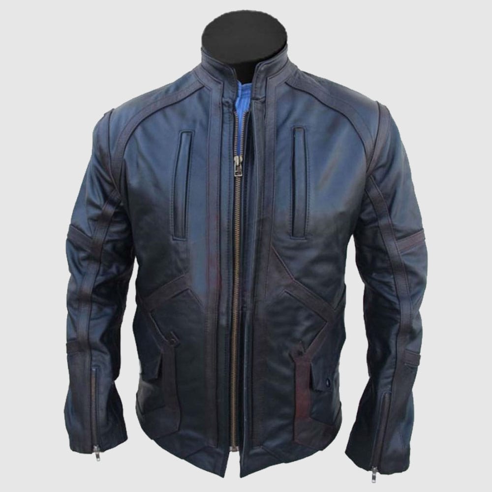 Bucky Barnes Sebastian Stan Jacket Black Leather Jacket