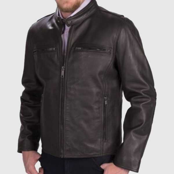 Chris Evan Leather Jackets Civil War Leather Jacket