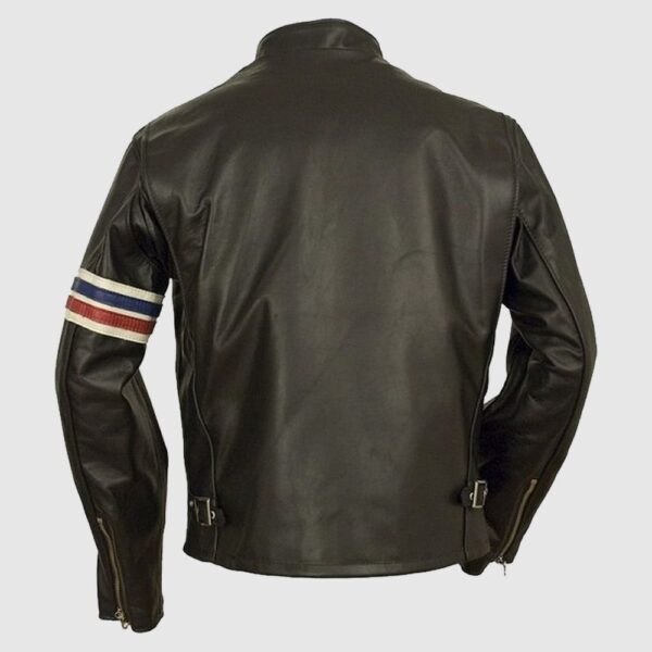 Handmade Men Jacket Easy Rider Motorcycle Leather Jacket