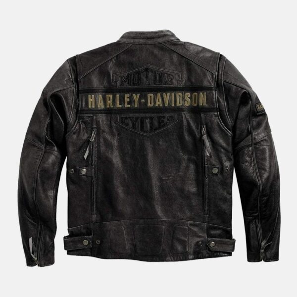 Man Leather Jacket Harley Davidson Jacket Motorcycle Vintage Jacket Black Leather Jacket