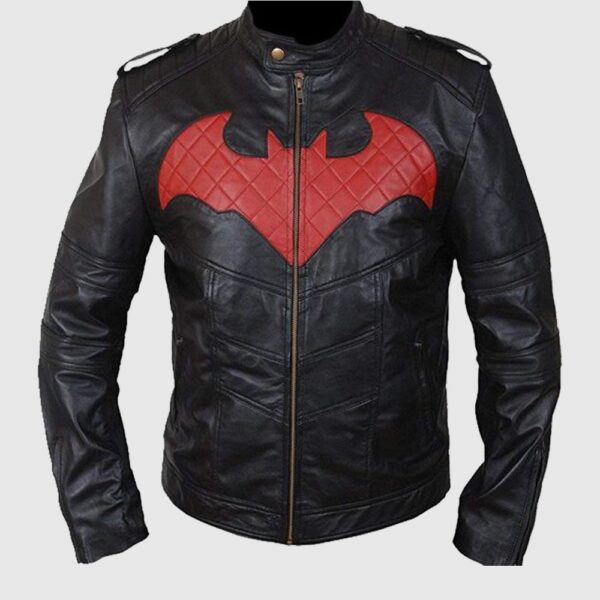 Men Batman Genuine Leather Jacket