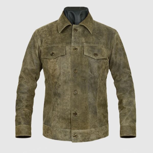 RANSFORMERS 4 MARK WAHLBERG LEATHER JACKET
