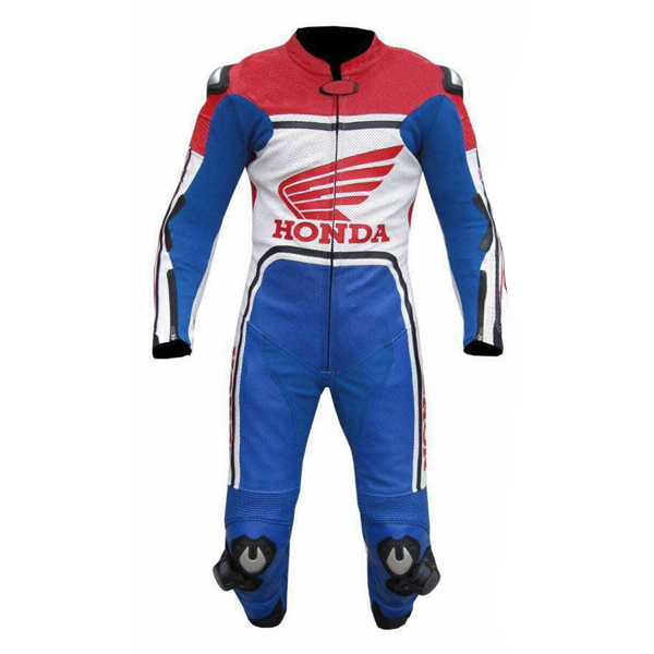 Honda Motorcycle Riding Leather Suit