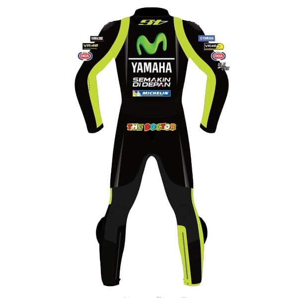 MotoGP The Doctor Black Racing Leather suit