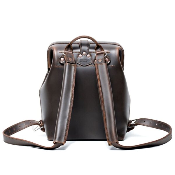 Little Big Mouth Leather Backpack