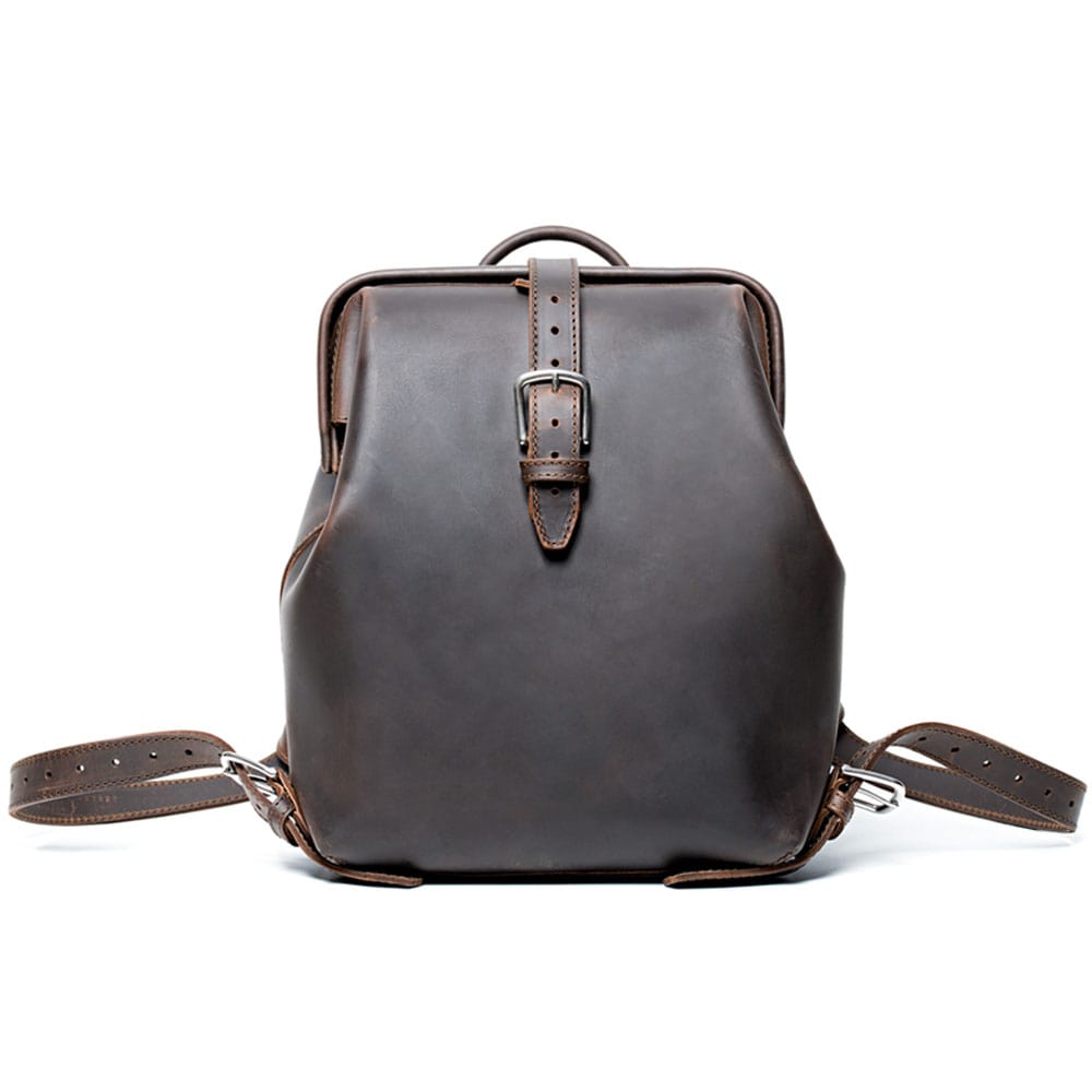 Little Big Mouth Leather Backpack
