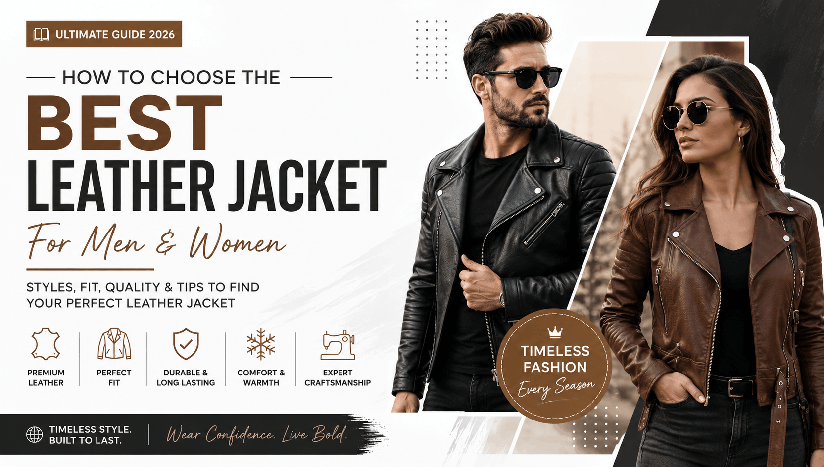 how to choose best leather jacket for men