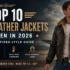 top ten aviator leather jacket